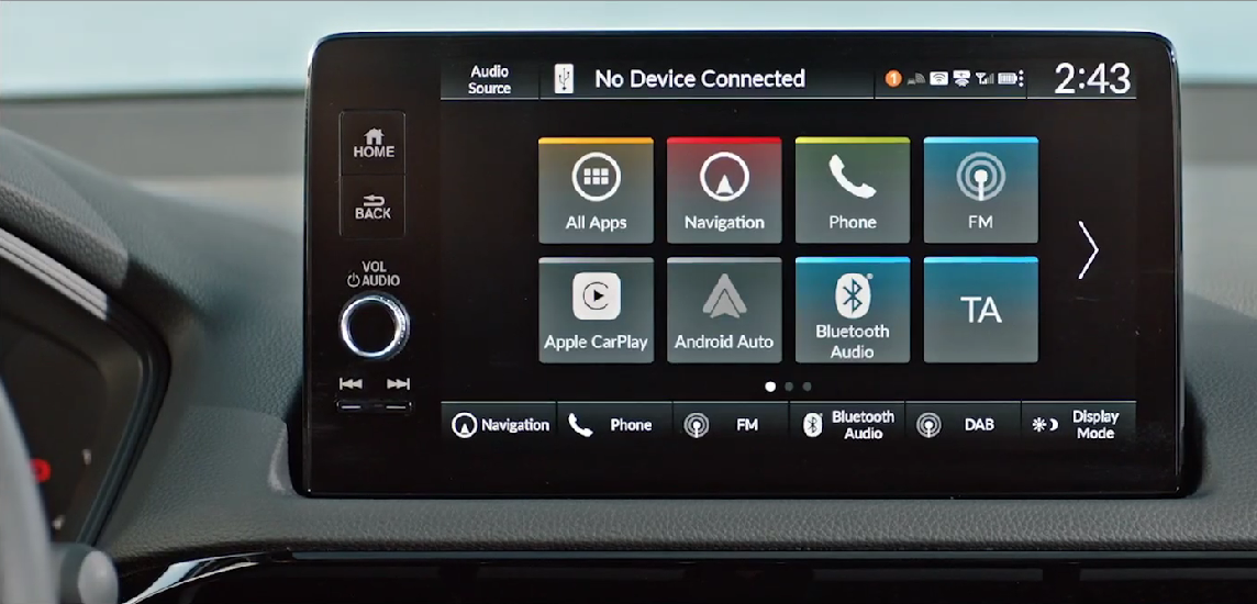 Honda Civic interior