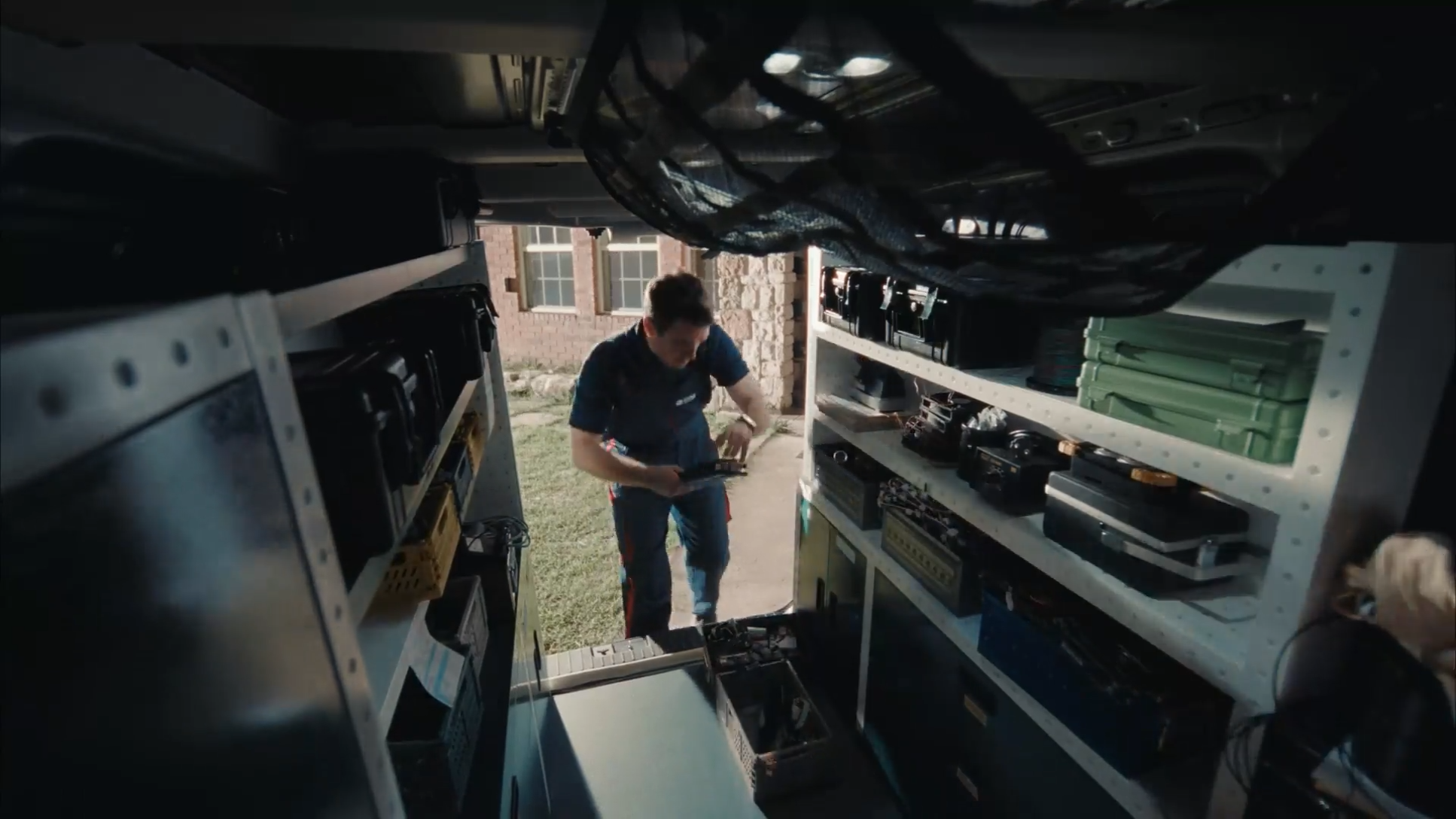 Kia PV5 Cargo interior