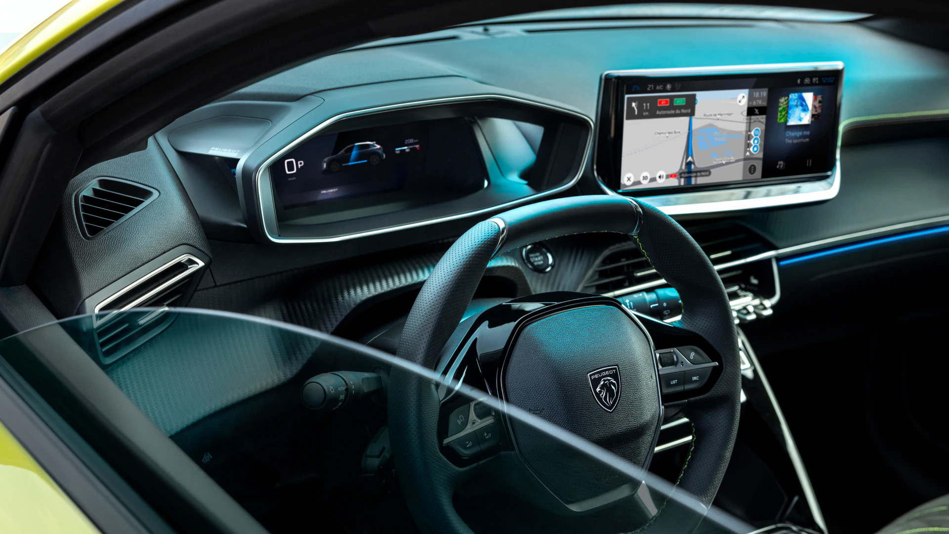 Peugeot 208 interior